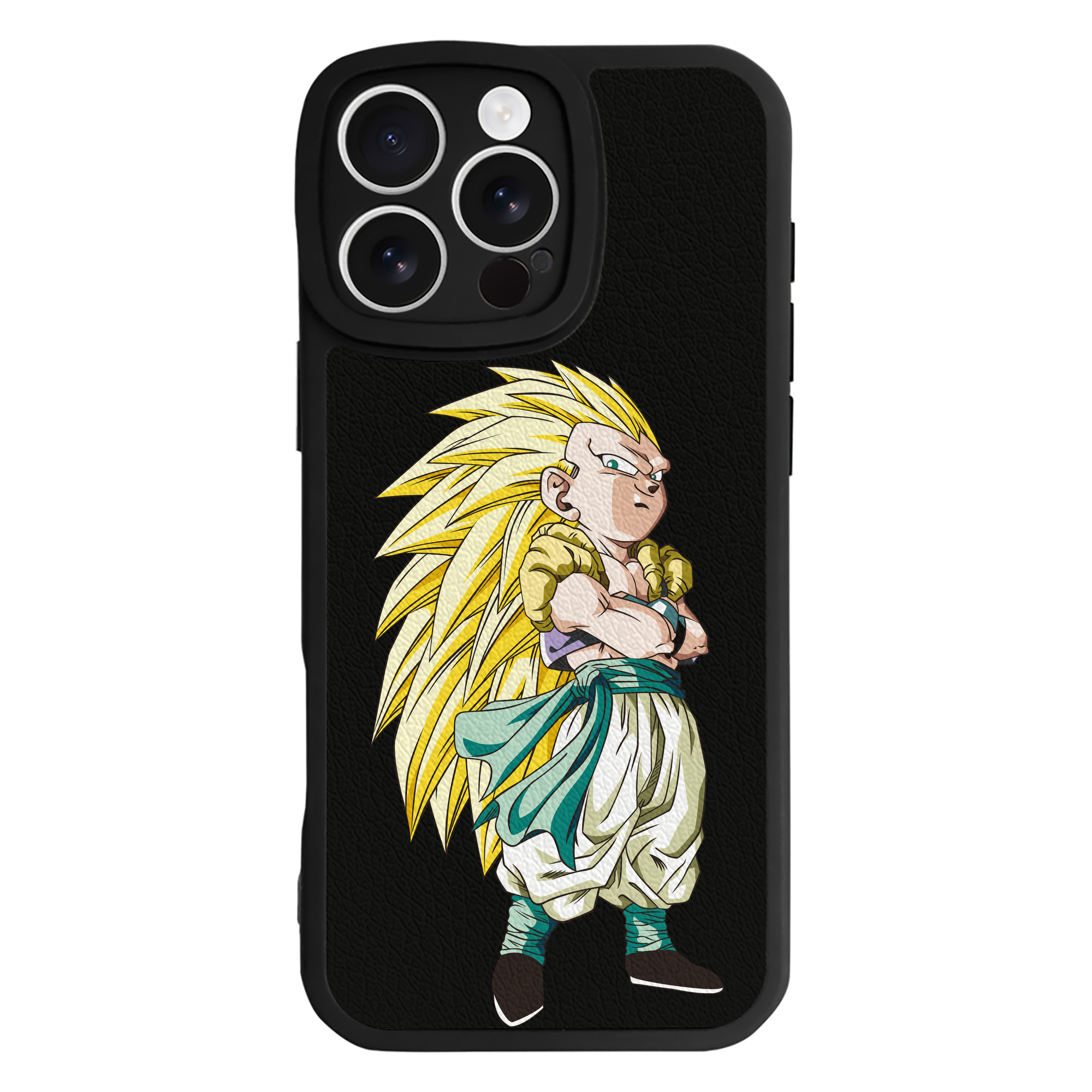 （画像用） ドラゴンボール ベジット DRAGON BALL Vegetto 【iPhone 16シリーズ対応】シリコンスマホケース（レザー調） 材質：シリコン
